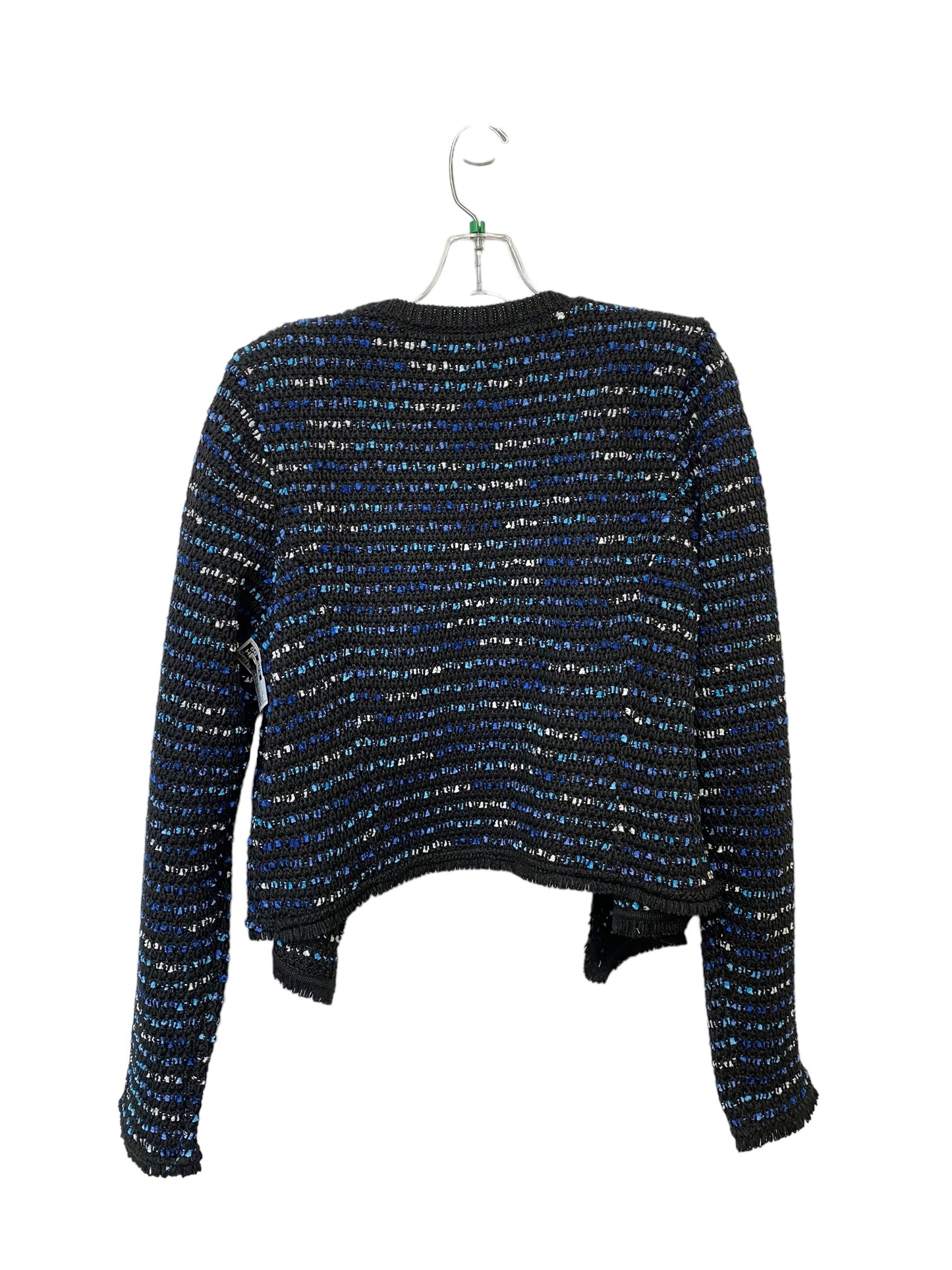 Cardigan By White House Black Market In Black & Blue, Size: Xl