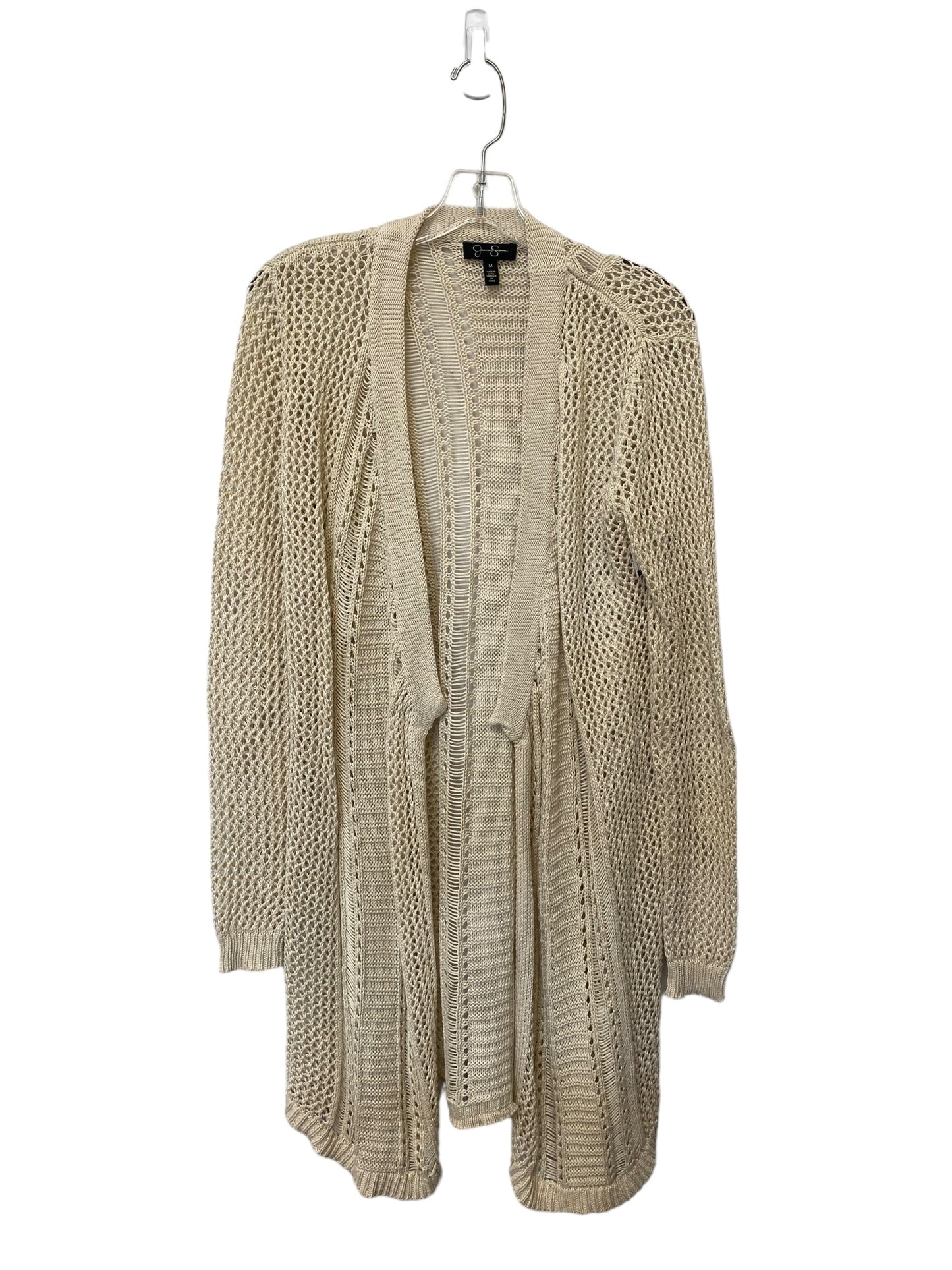 Cardigan By Jessica Simpson In Cream, Size: M