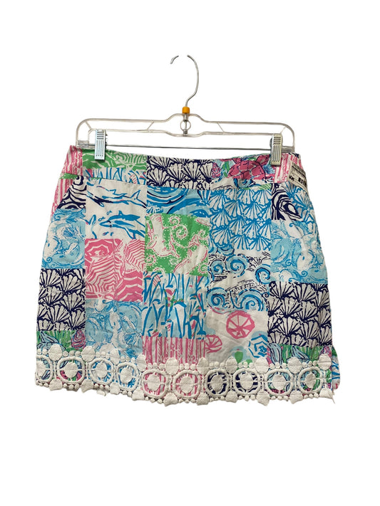 Skirt Mini & Short By Lilly Pulitzer In Multi-colored, Size: 2