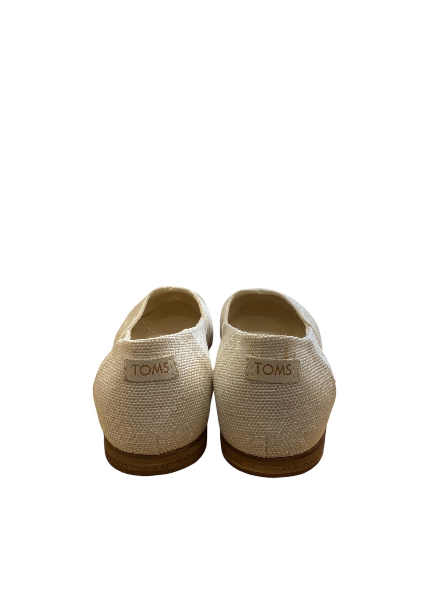 Shoes Flats By Toms In Cream, Size: 7