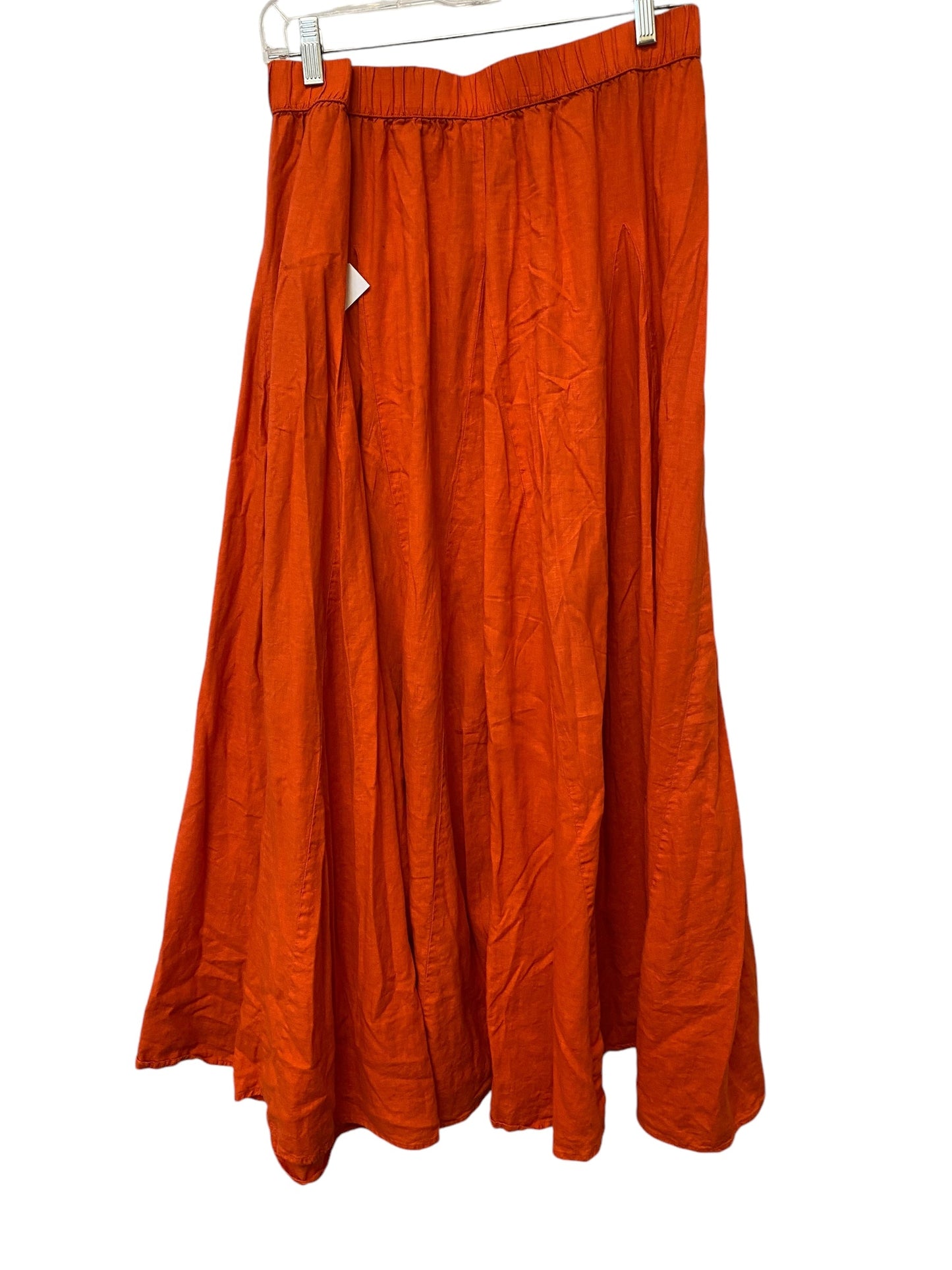 Skirt Maxi By Universal Thread In Orange, Size: L