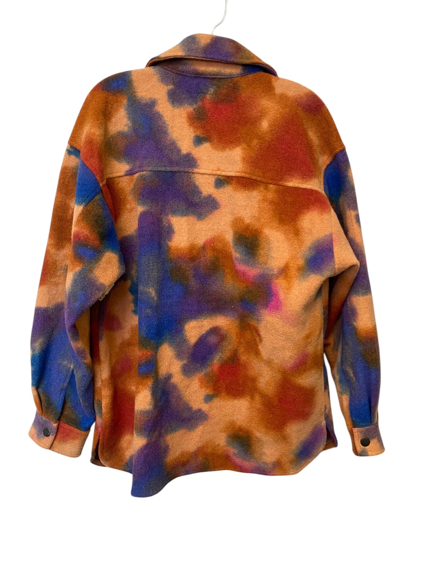 Jacket Shirt By Wild Fable In Multi-colored, Size: M