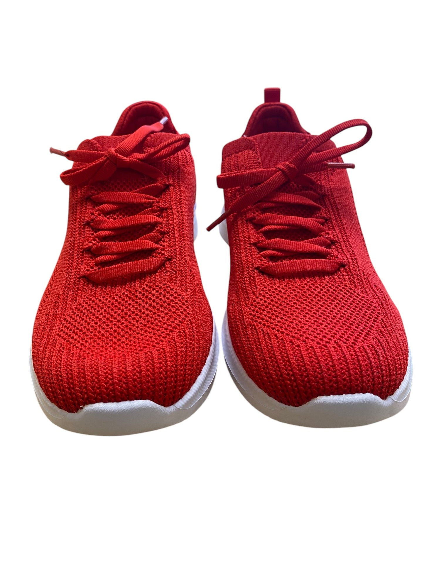 Shoes Athletic By Clothes Mentor In Red, Size: 6.5