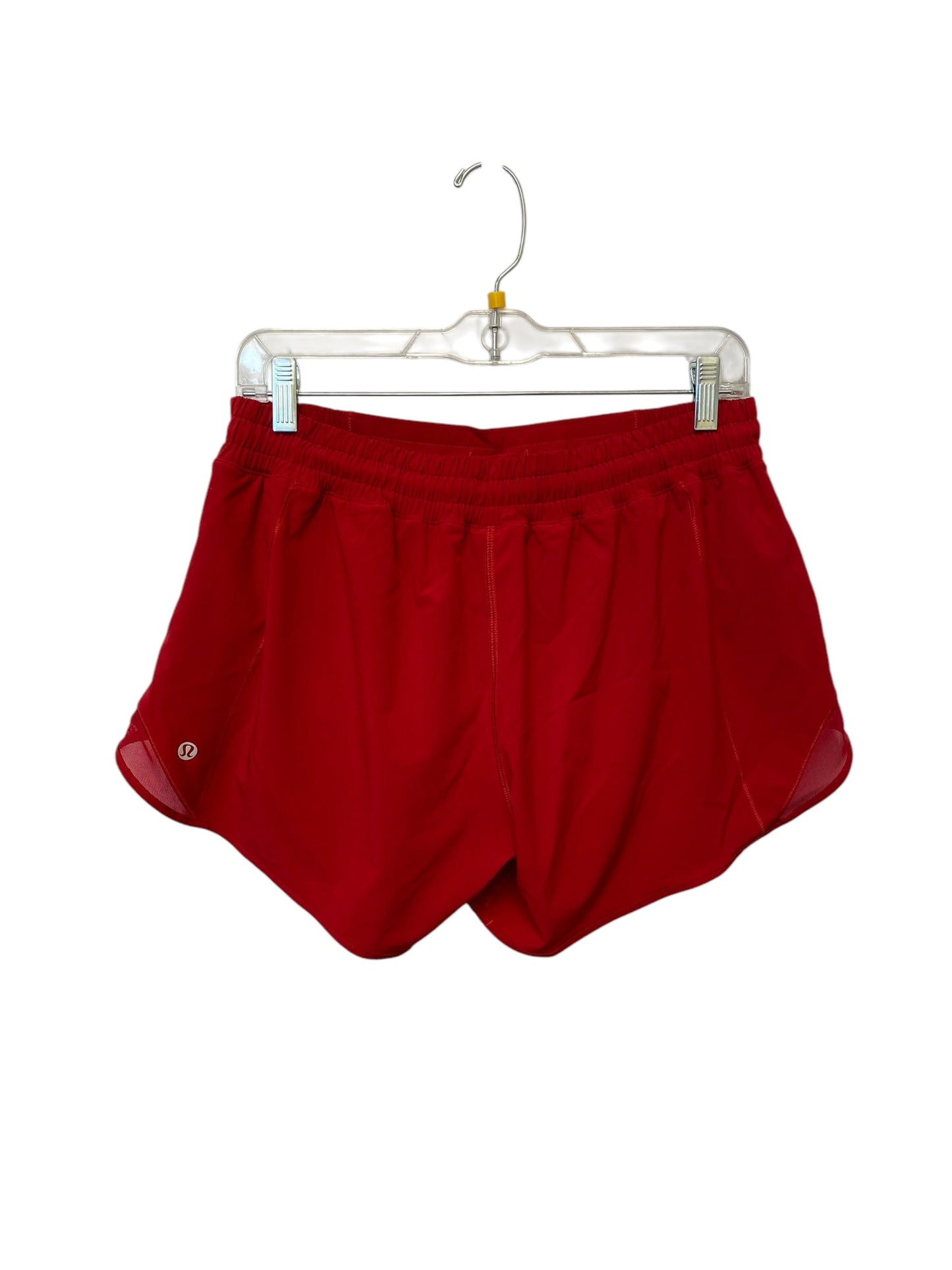 Athletic Shorts By Lululemon In Red, Size: 10