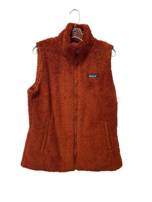 Vest Faux Fur & Sherpa By Patagonia In Orange, Size: Xl