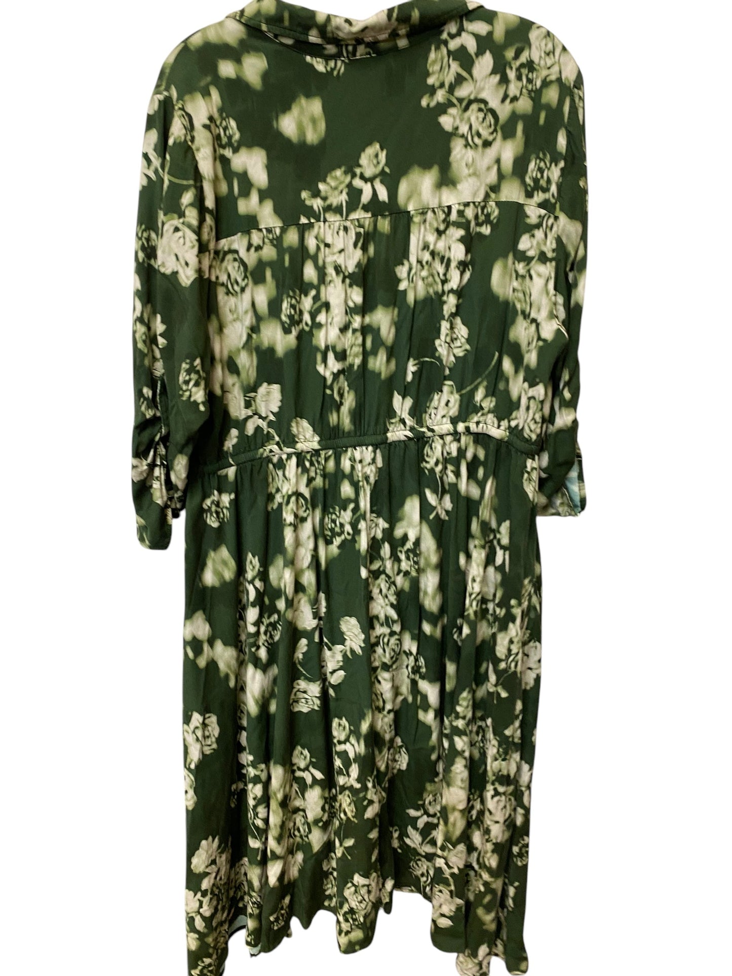 Dress Casual Midi By Torrid In Green, Size: 2