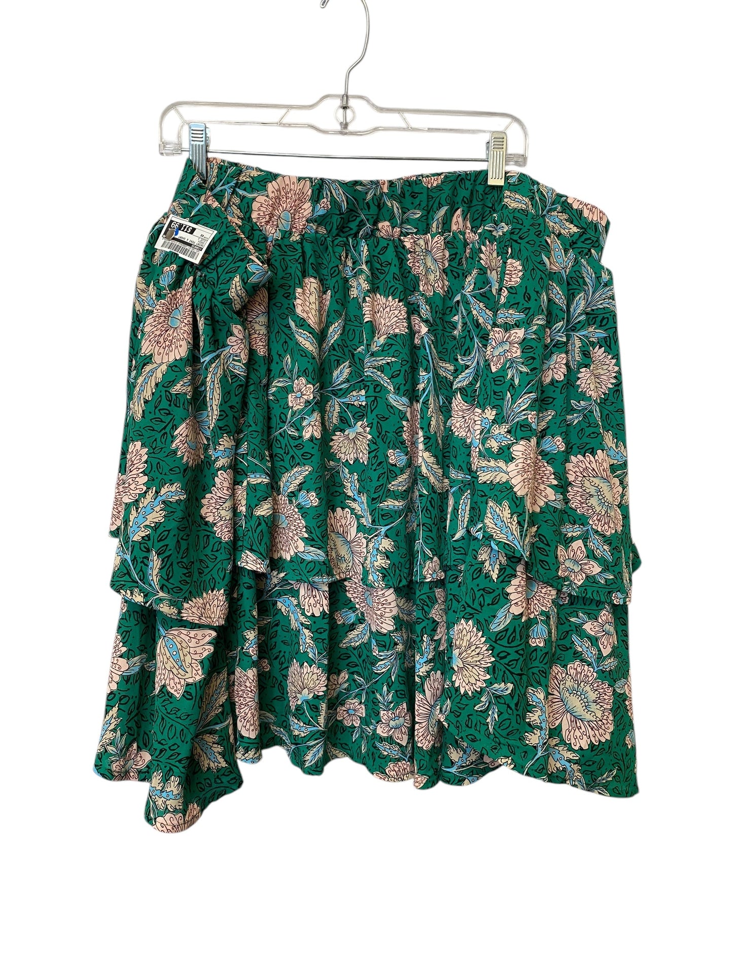 Skirt Mini & Short By Torrid In Green, Size: 4x