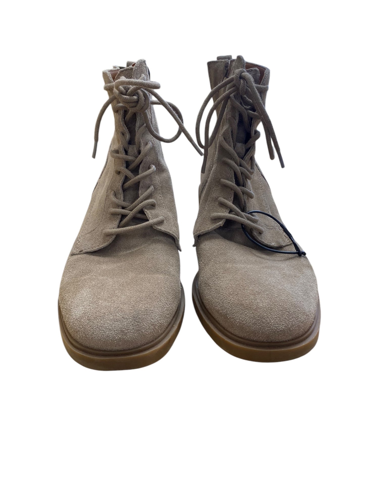 Boots Combat By Lucky Brand In Taupe, Size: 10