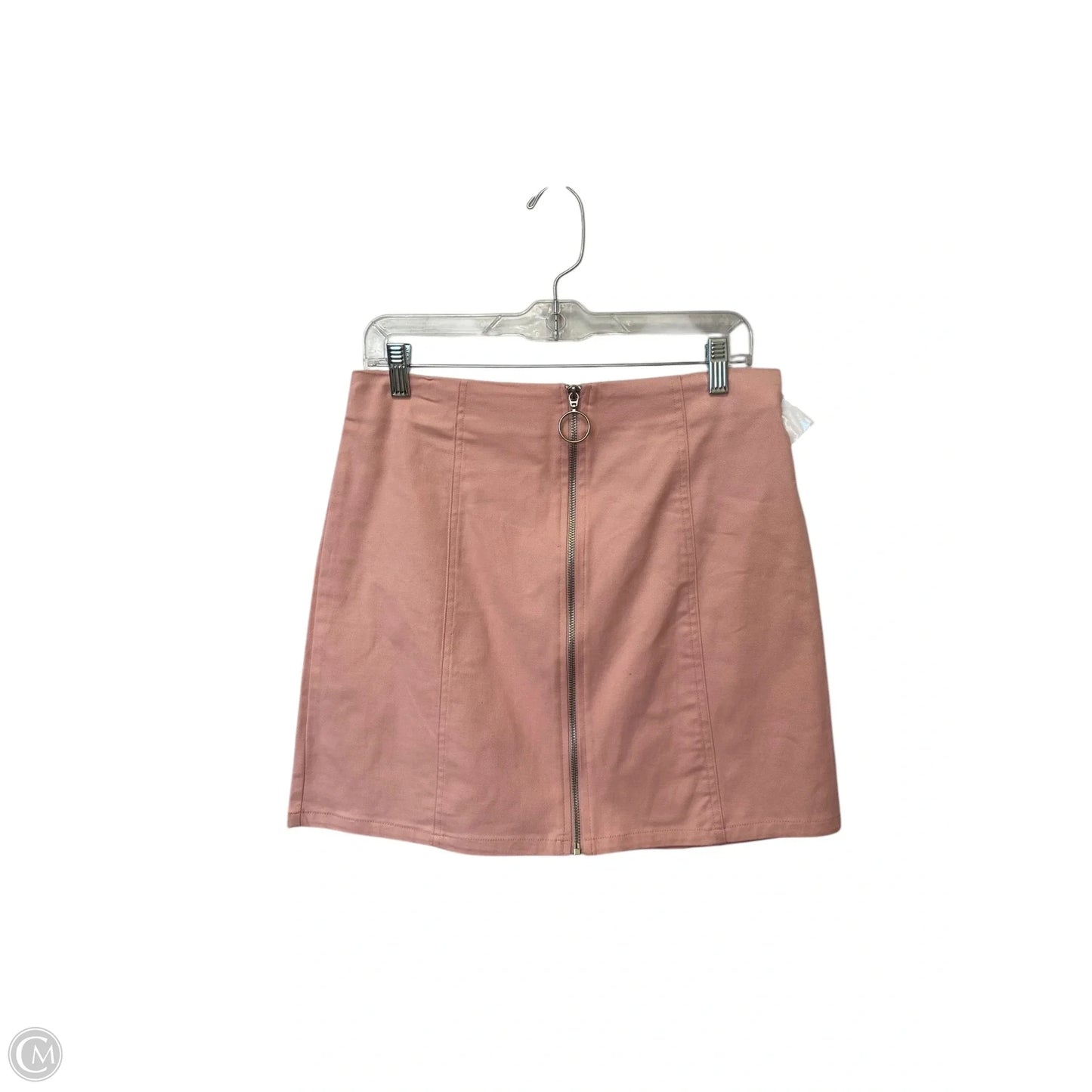 Skirt Mini & Short By Francesca's In Pink, Size: L