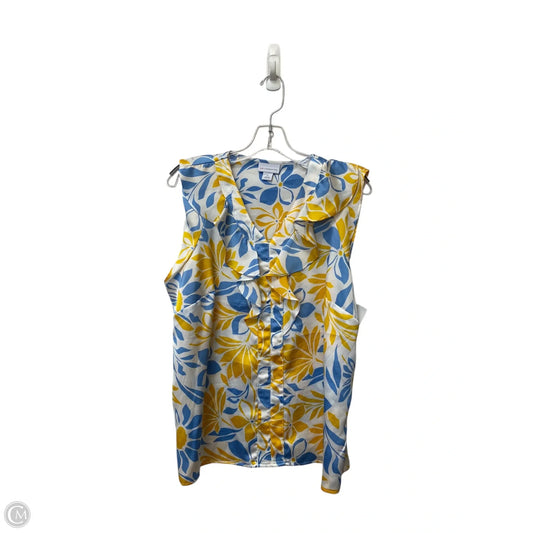 Top Short Sleeve By Liz Claiborne In Multi-colored, Size: Lp