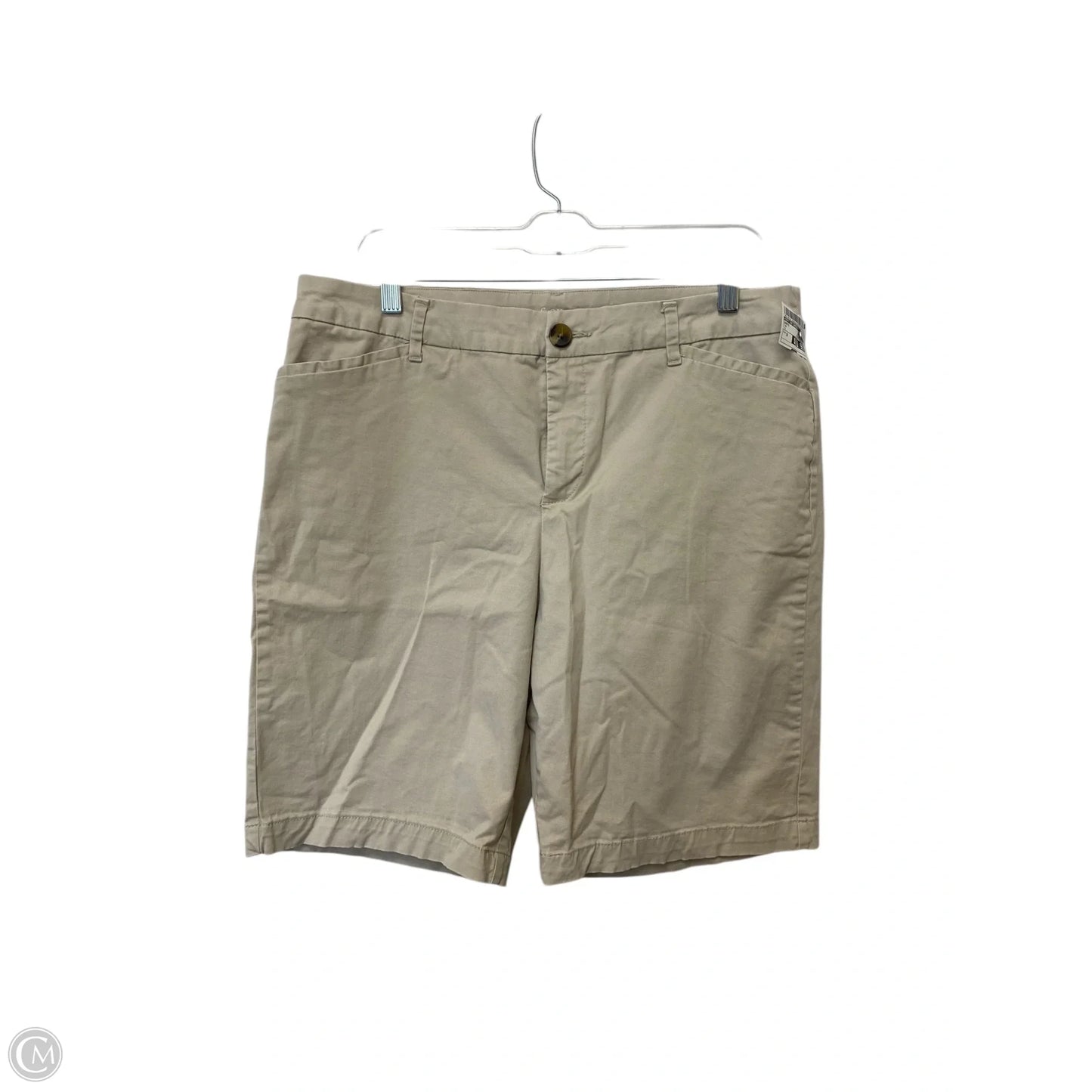 Shorts By Croft And Barrow In Tan, Size: 16