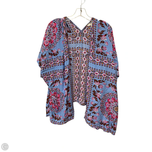 Shawl By Entro In Blue, Size: Osfm