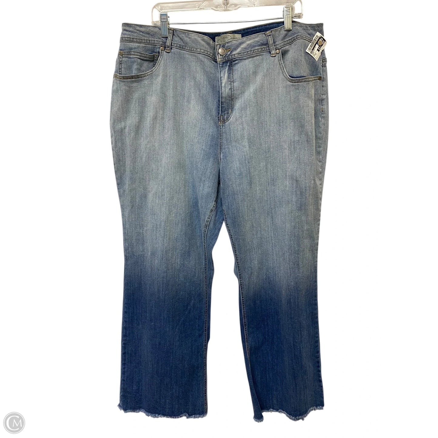 Jeans Boot Cut By Cato In Bronze, Size: 22