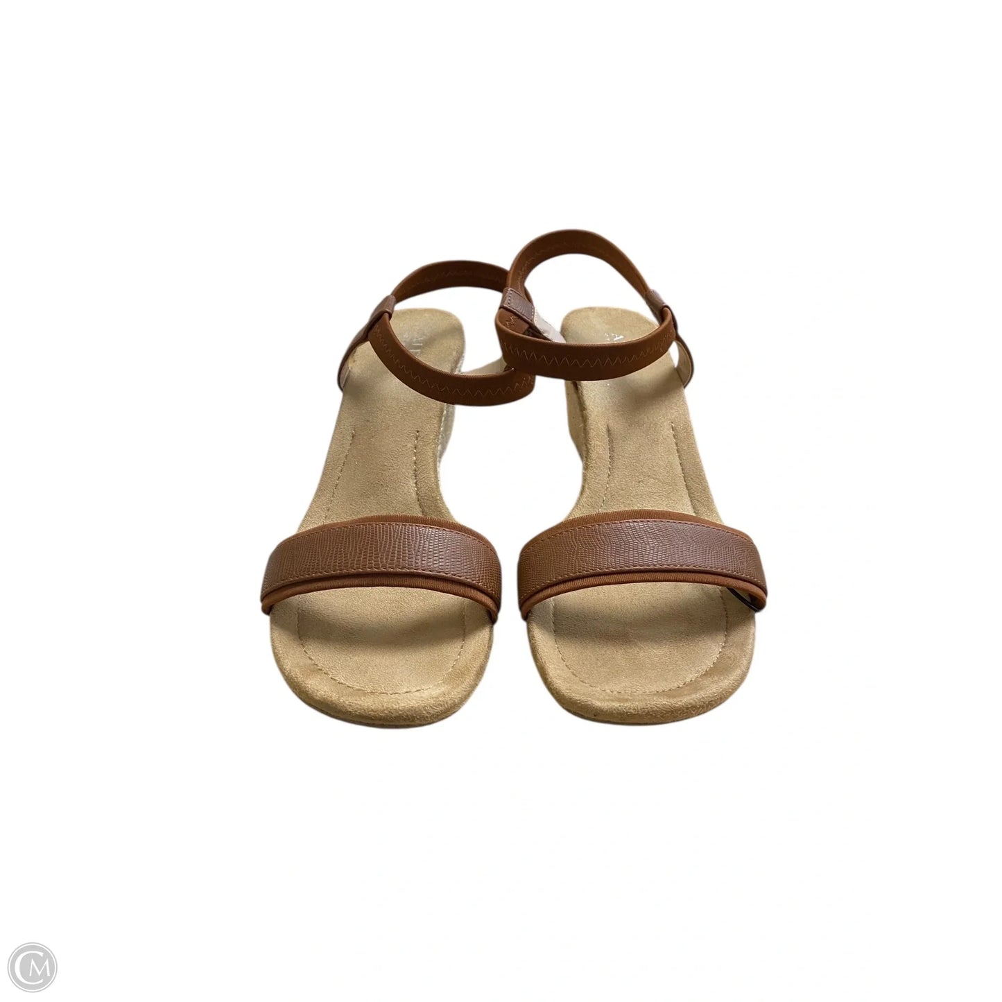 Shoes Heels Wedge By Alfani In Brown, Size: 6