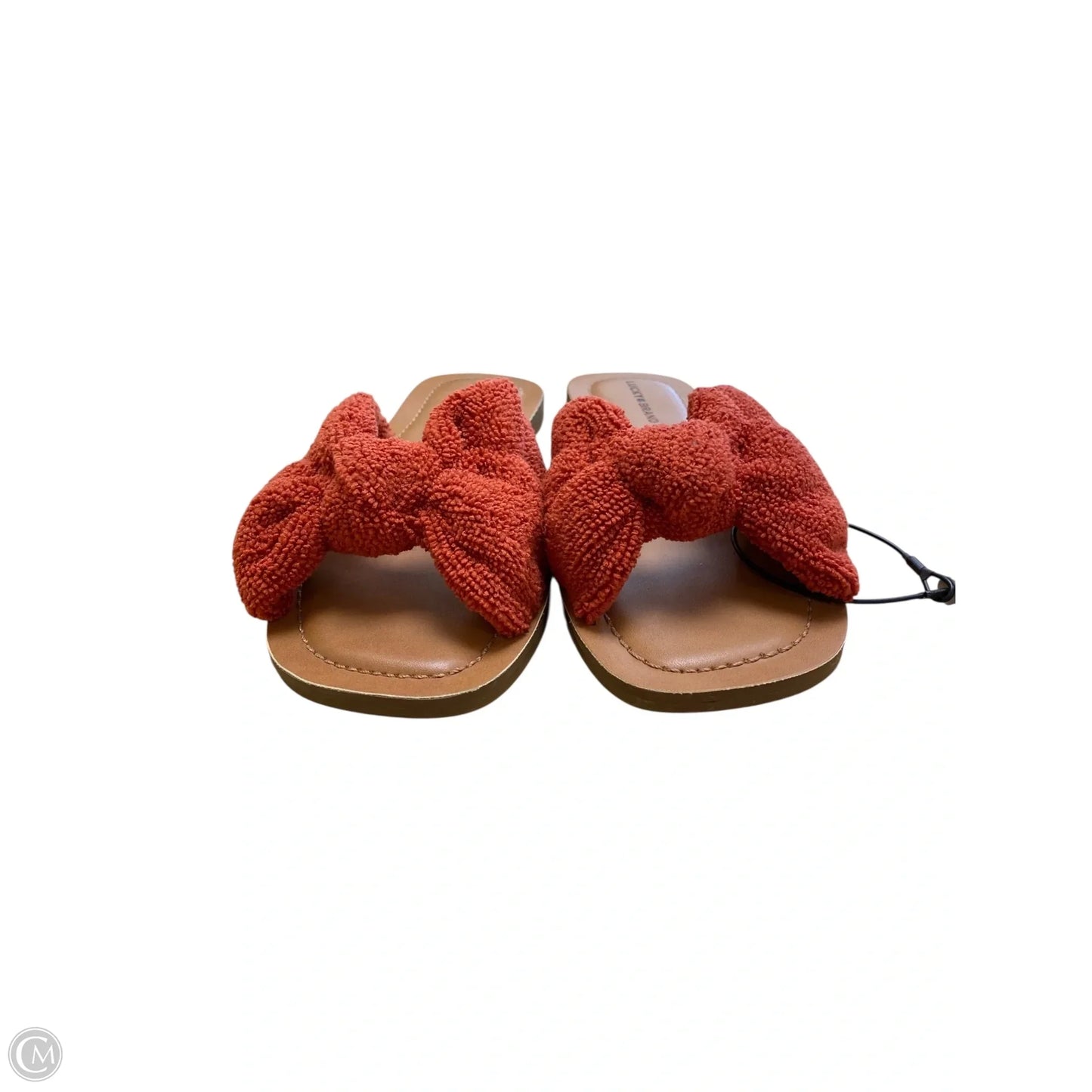 Sandals Flats By Lucky Brand In Orange, Size: 7.5