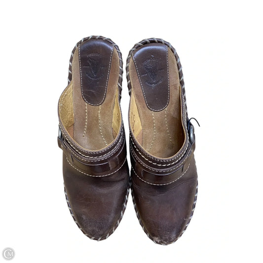 Shoes Designer By Frye In Brown, Size: 7
