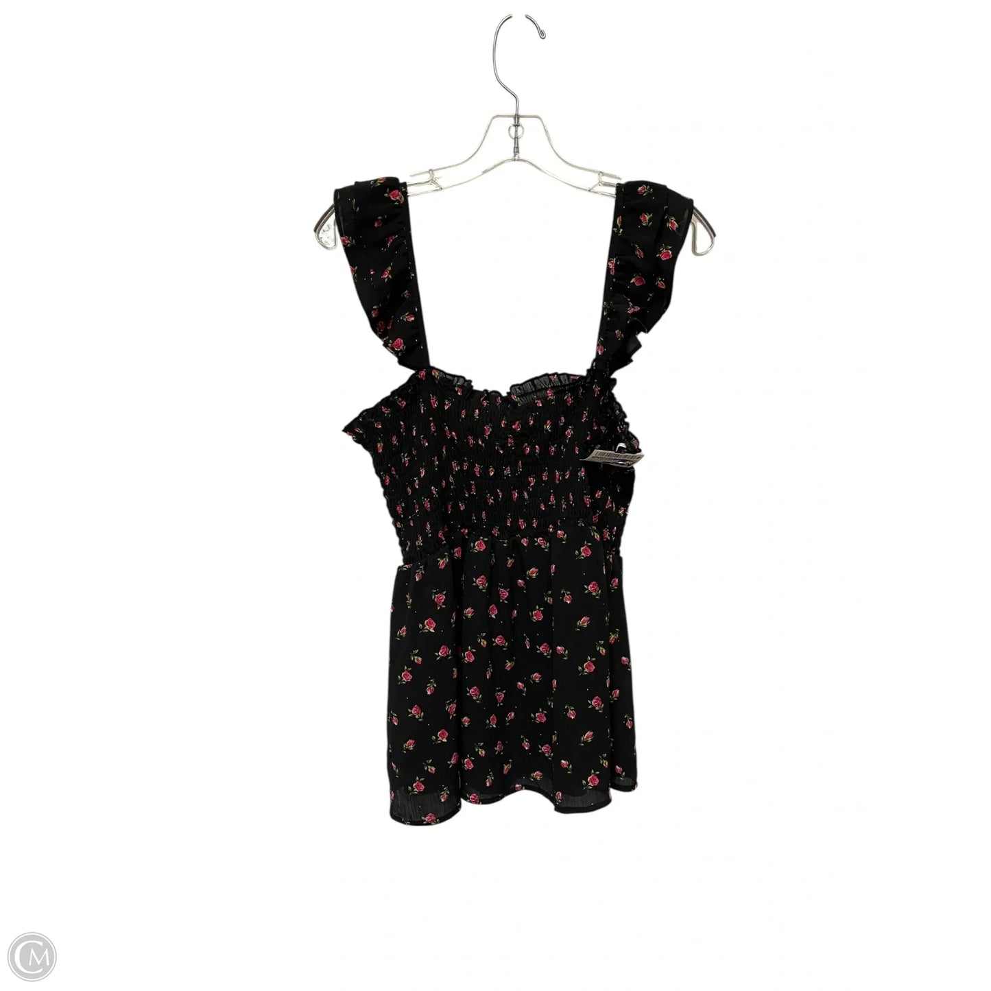 Top Sleeveless Basic By No Boundaries In Floral Print, Size: 3x