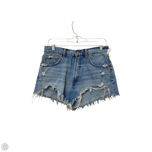 Shorts By Zara In Blue Denim, Size: 8