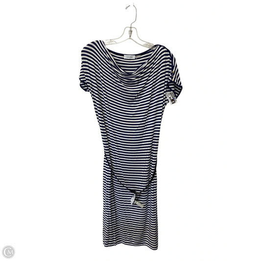 Dress Casual Short By Calvin Klein In Striped Pattern, Size: 6