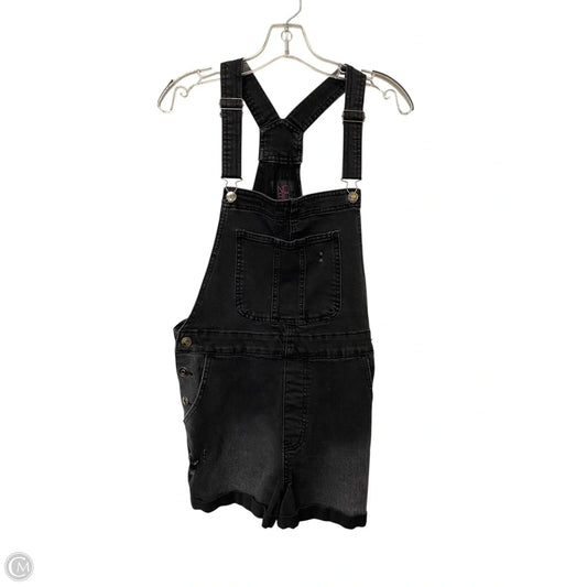Shortalls By No Boundaries In Black, Size: L