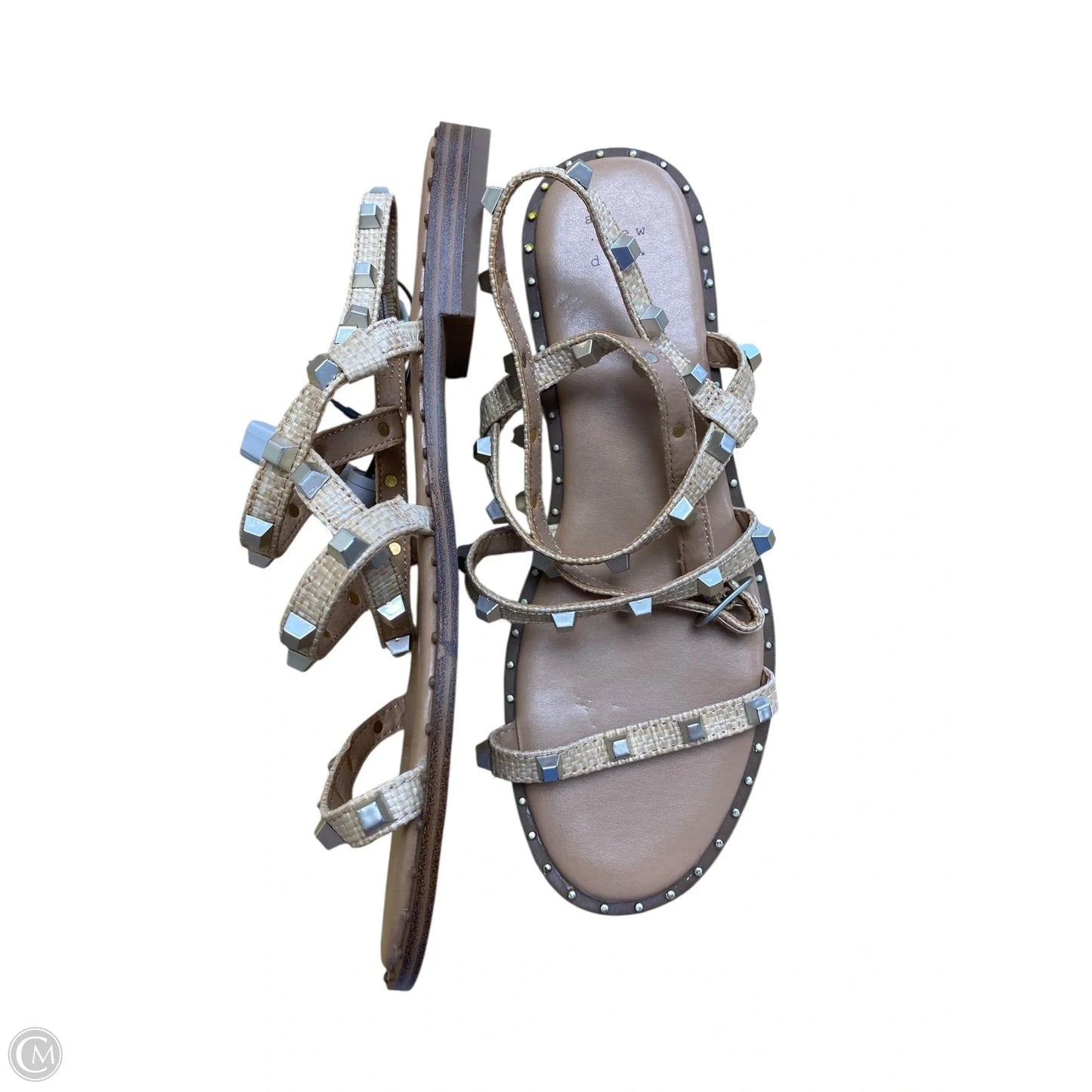 Sandals Flats By A New Day In Tan, Size: 8