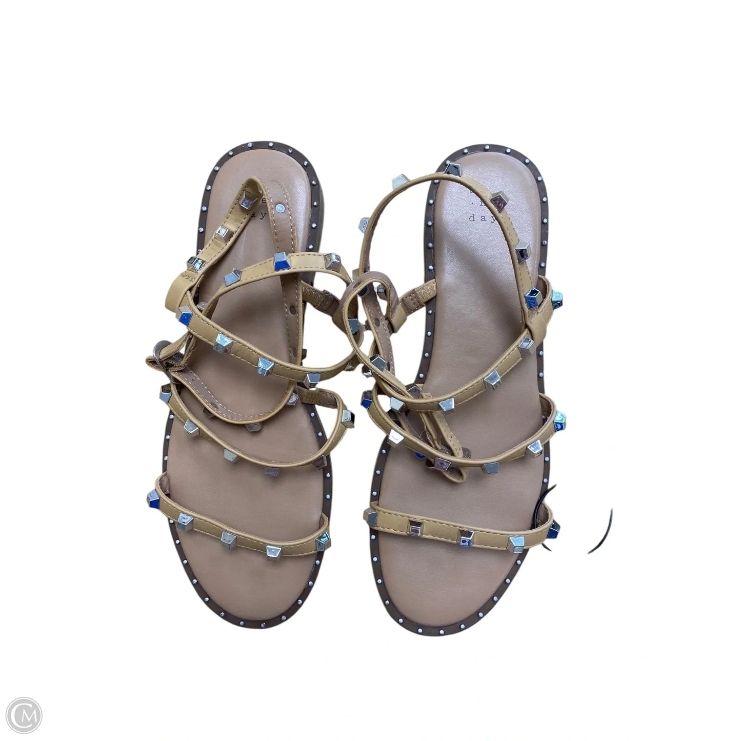 Sandals Flats By A New Day In Tan, Size: 8