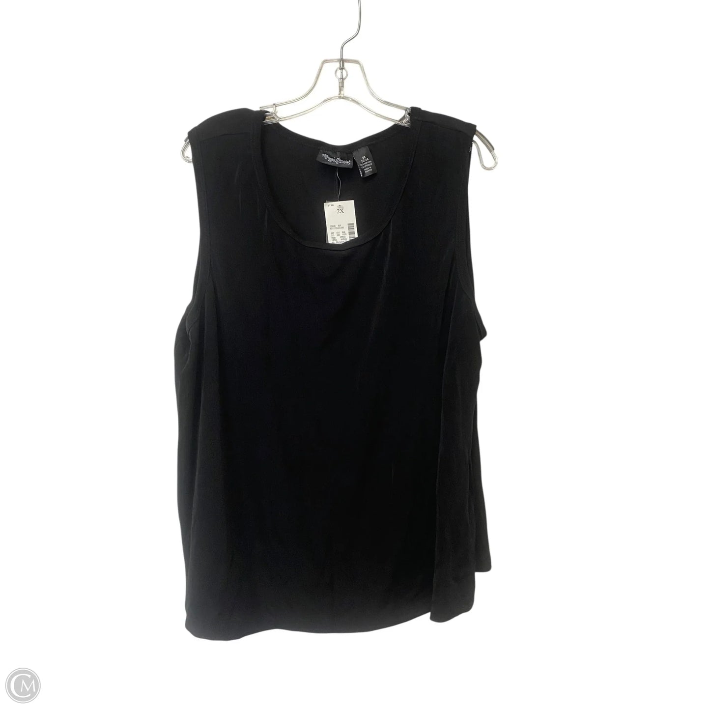 Tank Top By Maggie Barnes In Black, Size: 2x