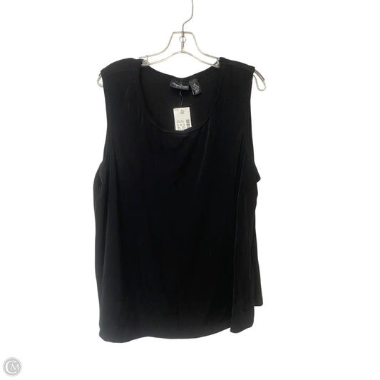 Tank Top By Maggie Barnes In Black, Size: 2x
