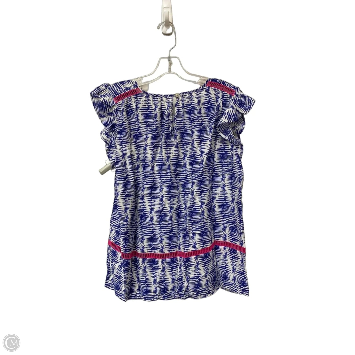 Top Sleeveless By Vineyard Vines In Blue, Size: M