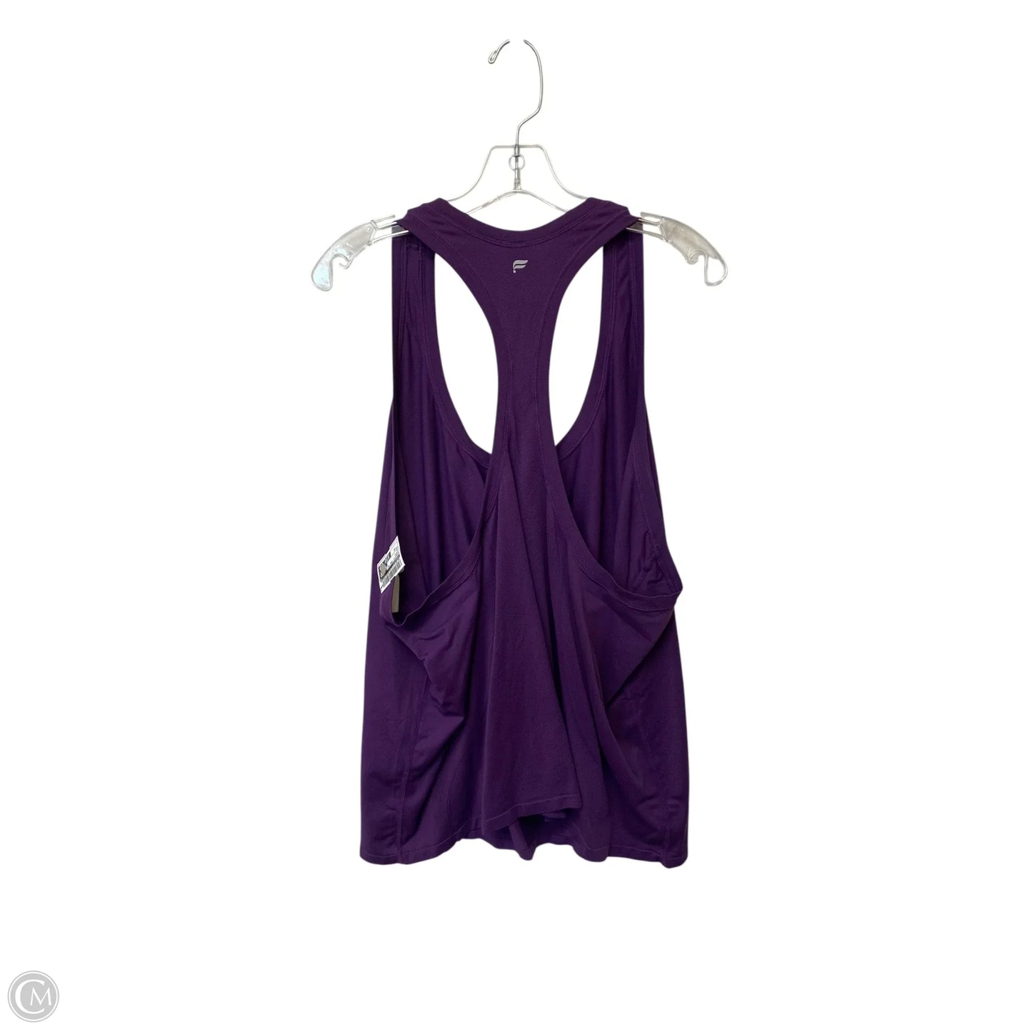 Athletic Tank Top By Fabletics In Purple, Size: 3x