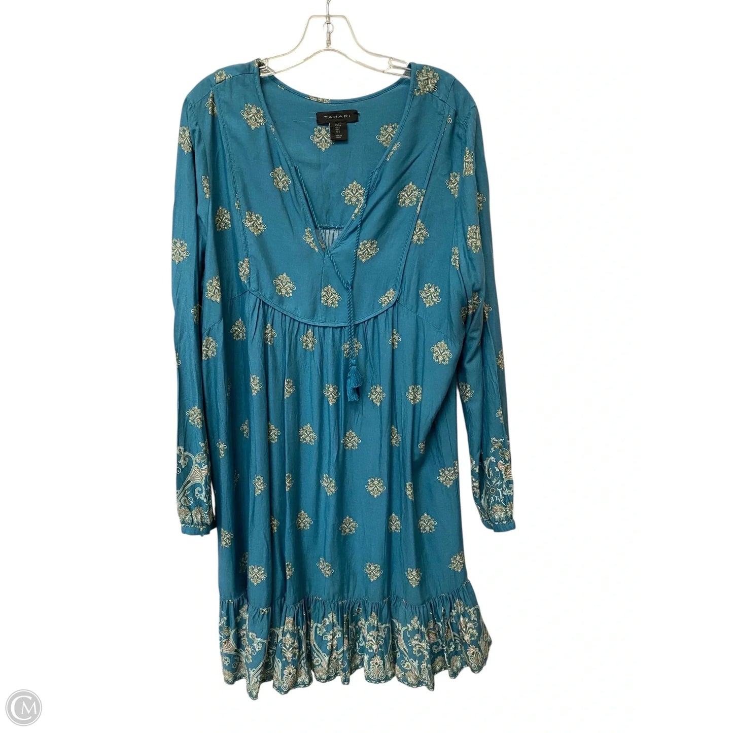 Dress Casual Short By Tahari By Arthur Levine In Blue, Size: S