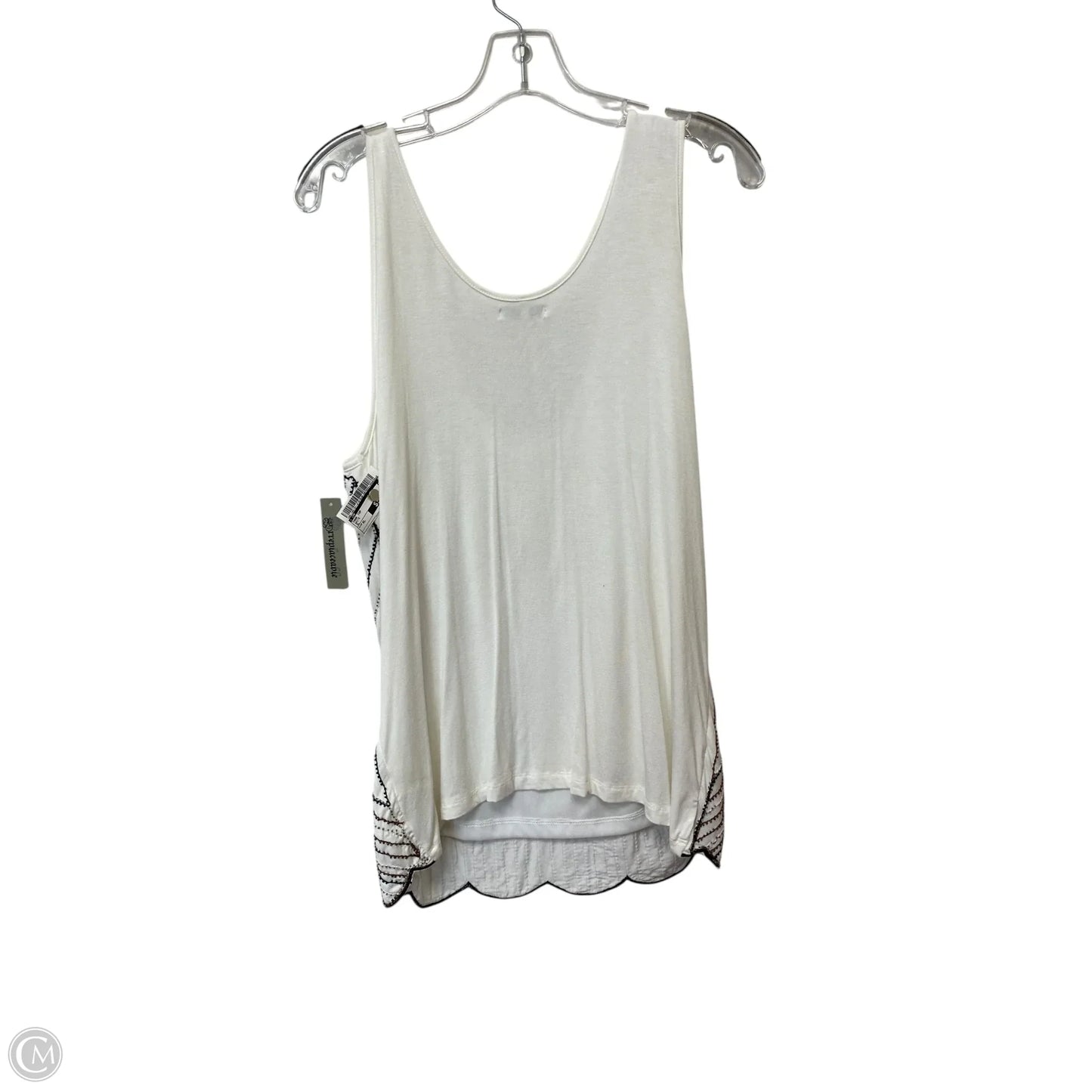 Tank Top By Cmf In White, Size: Xl