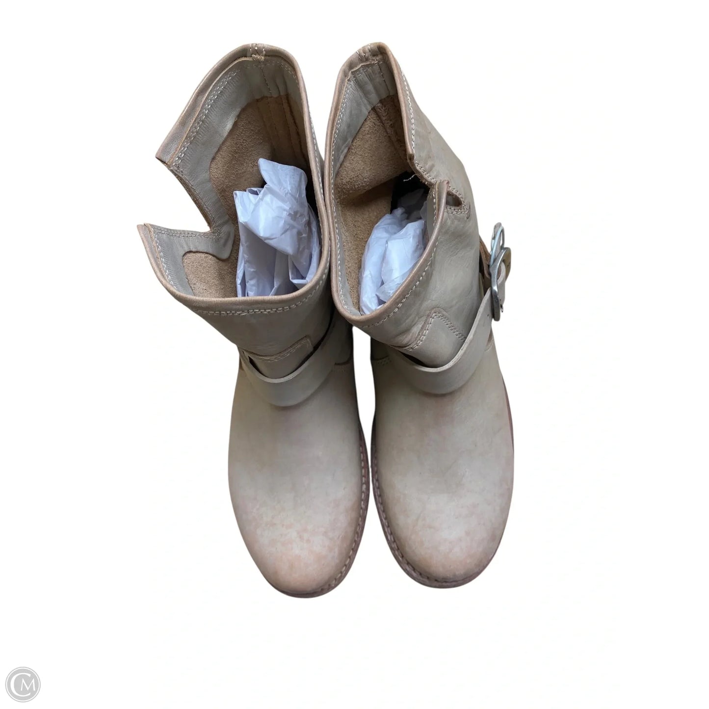 Boots Designer By Frye In Tan, Size: 8