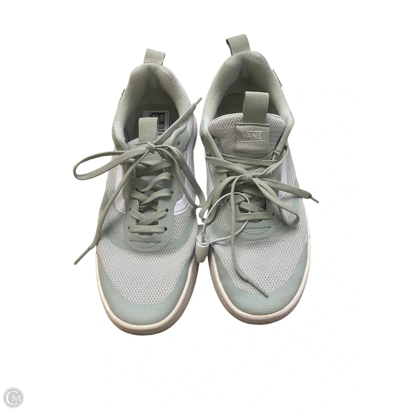 Shoes Flats By Vans In Blue, Size: 10