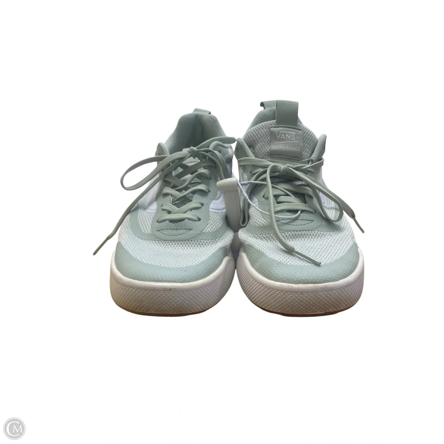 Shoes Flats By Vans In Blue, Size: 10