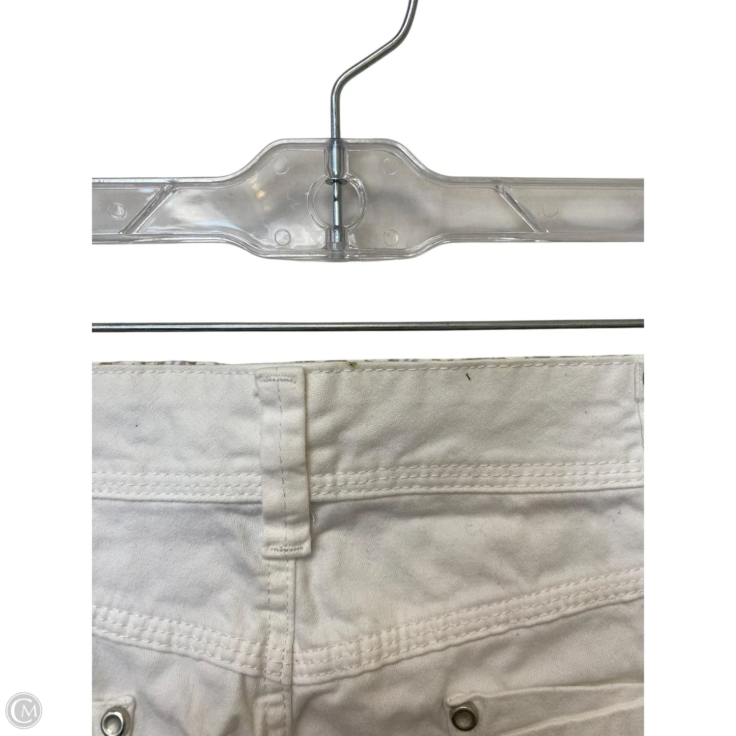 Shorts By Gloria Vanderbilt In White, Size: 16