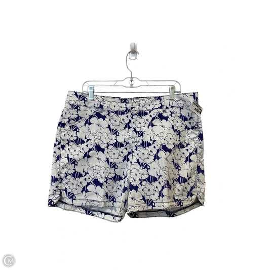 Shorts By Lee In Floral Print, Size: 16