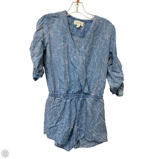 Romper By Cloth And Stone In Blue, Size: Xs