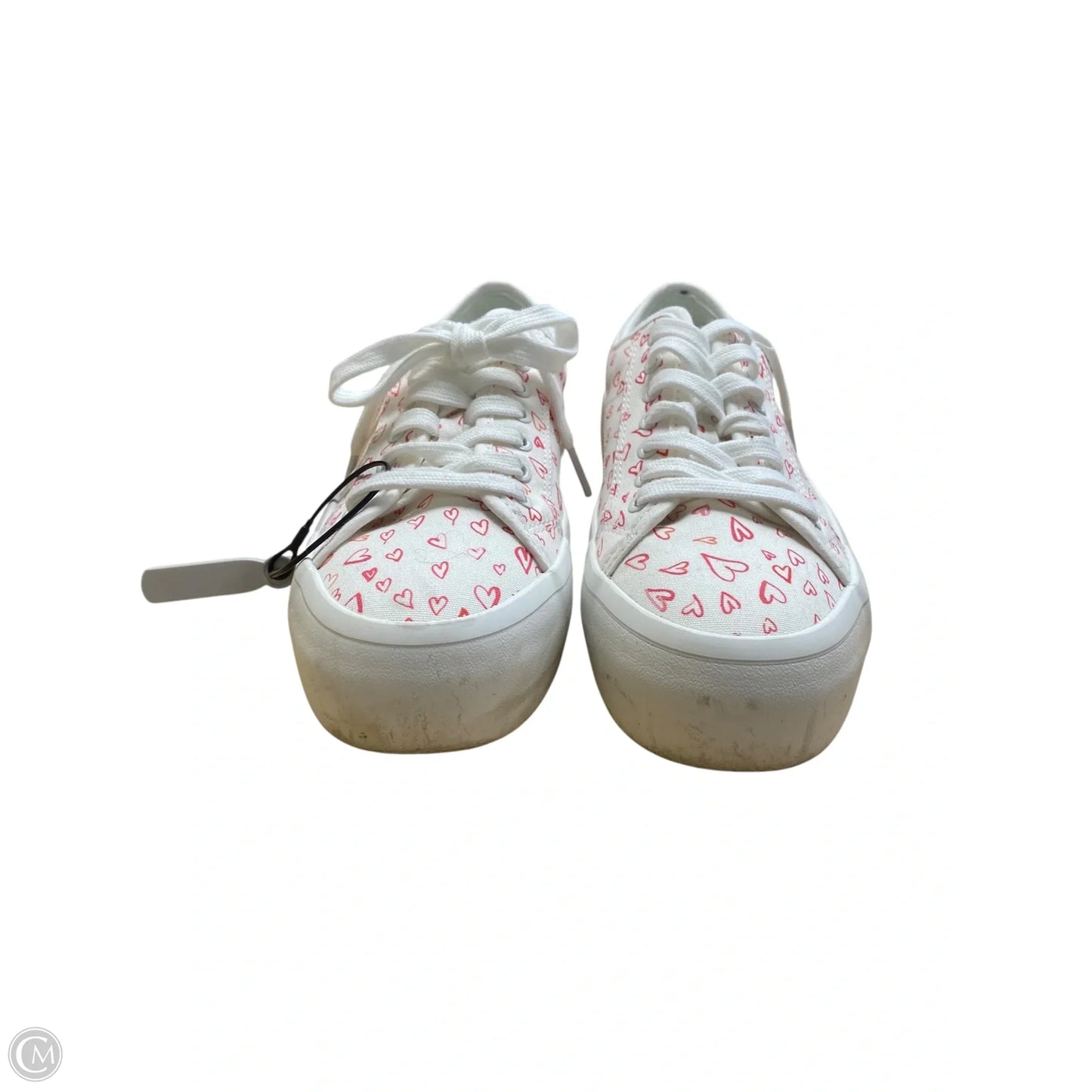 Shoes Flats By Joie In Pink & White, Size: 6