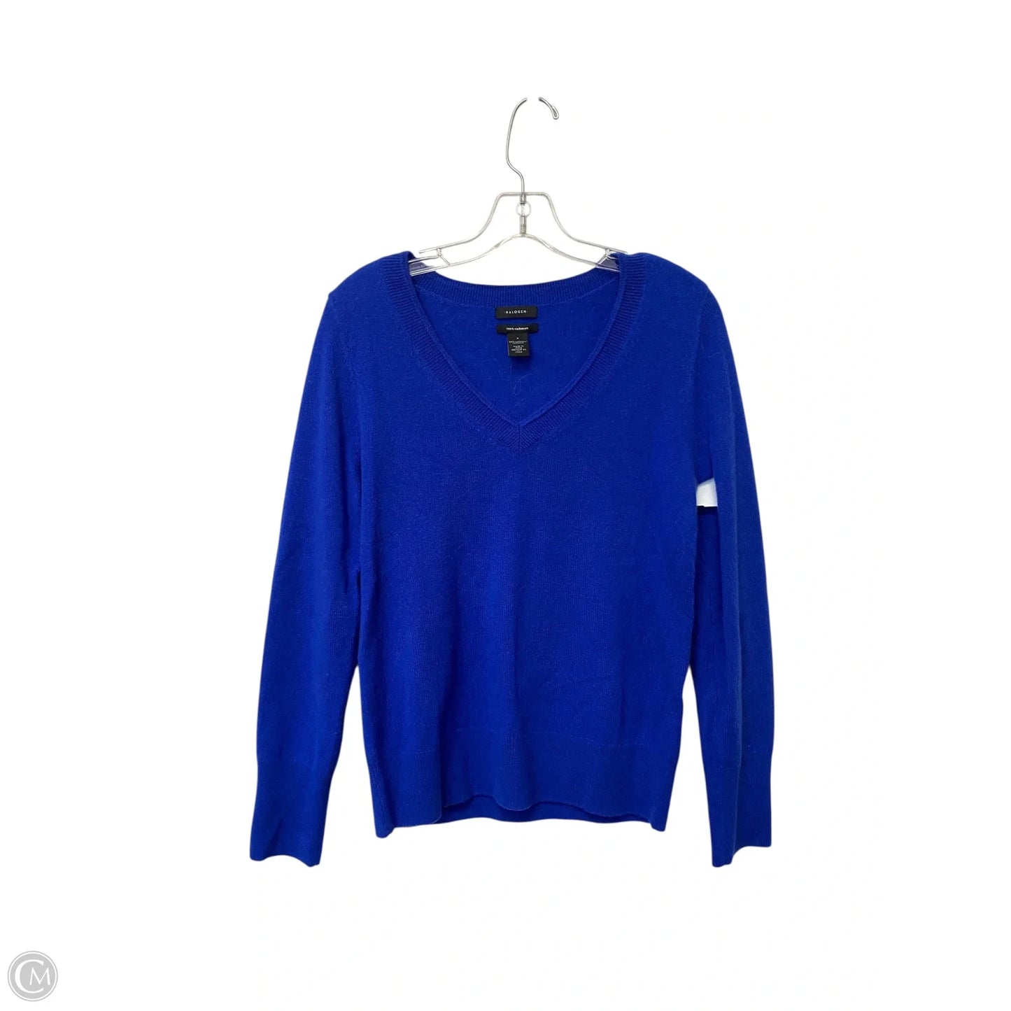 Sweater Cashmere By Halogen In Blue, Size: S