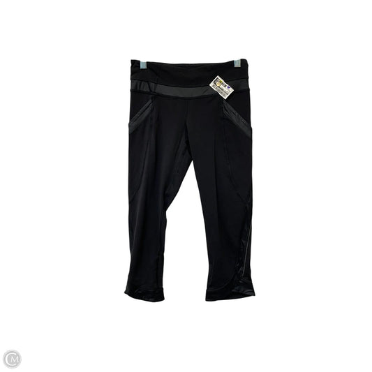 Athletic Capris By Lululemon In Black, Size: 4