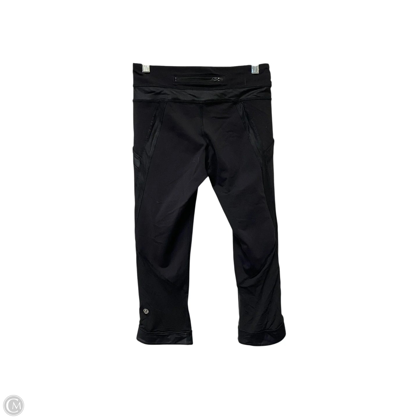 Athletic Capris By Lululemon In Black, Size: 4