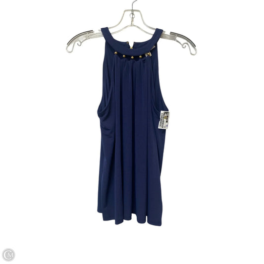 Top Sleeveless By Michael By Michael Kors In Blue, Size: M