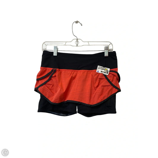 Athletic Skort By Lululemon In Red, Size: 0