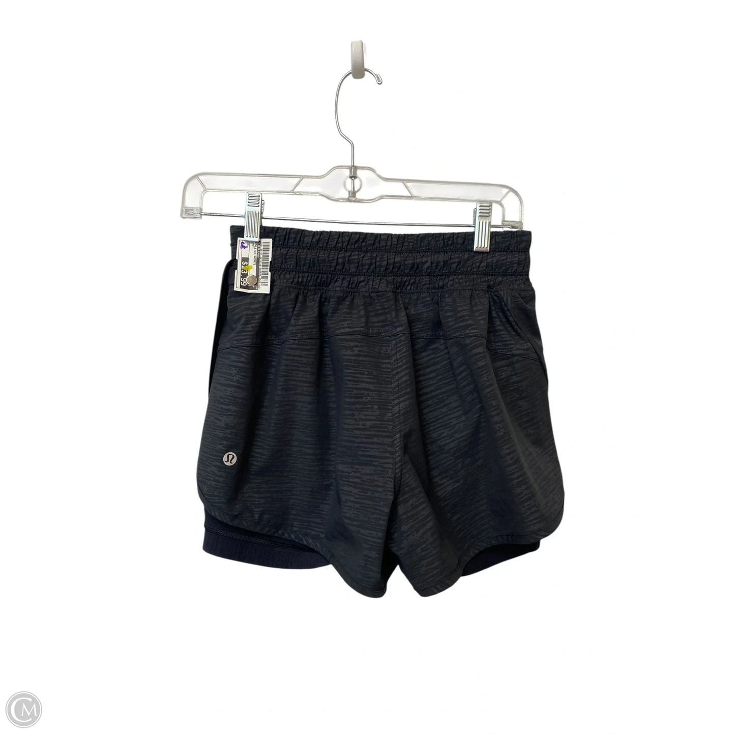 Athletic Shorts By Lululemon In Grey, Size: 6