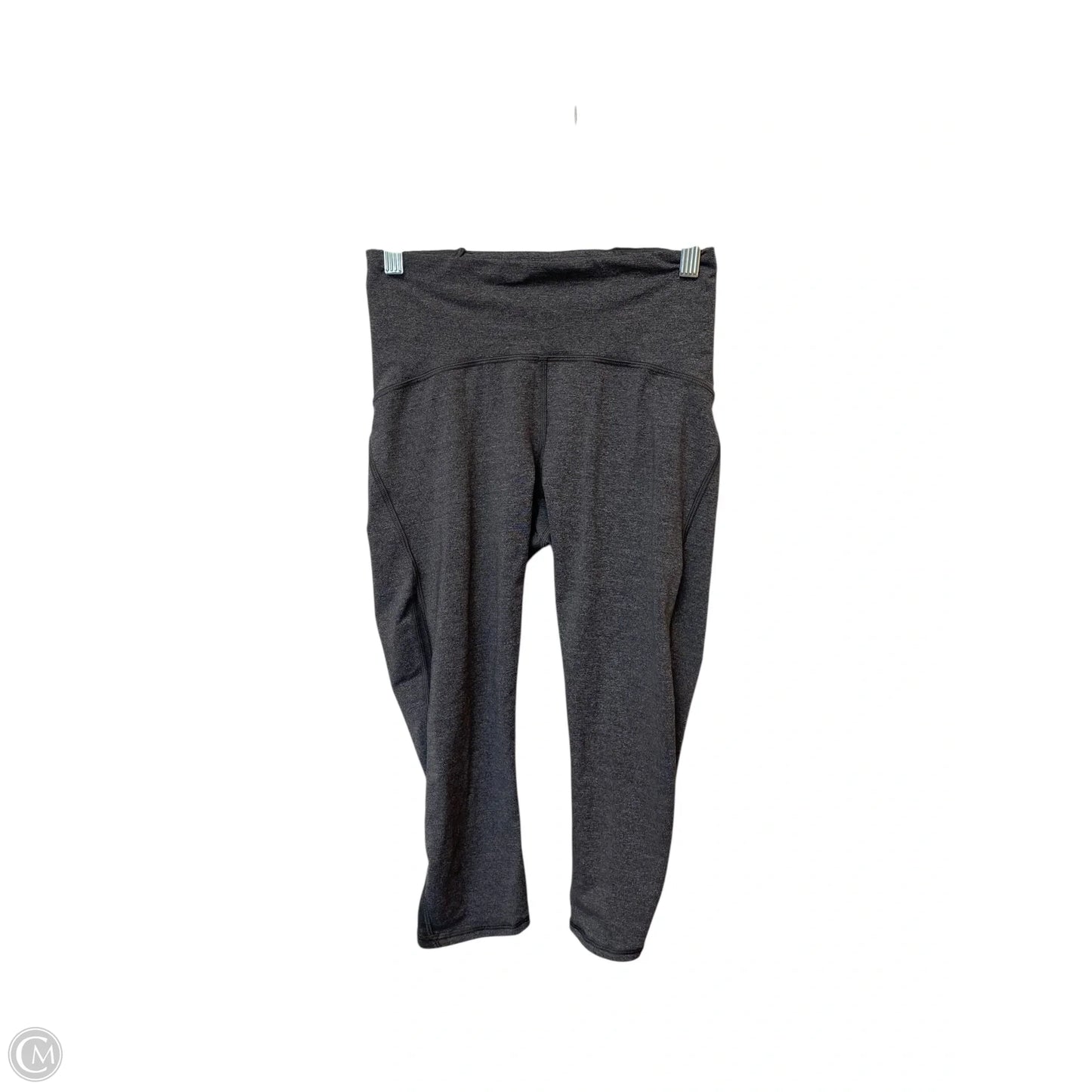 Athletic Capris By Lululemon In Grey, Size: 6