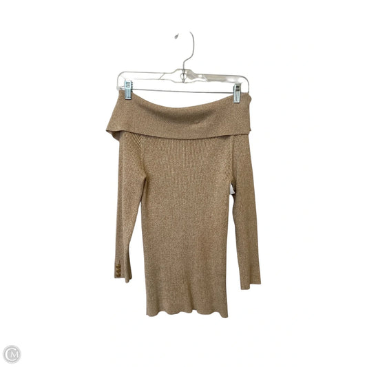 Sweater By New York And Co In Tan, Size: Xs