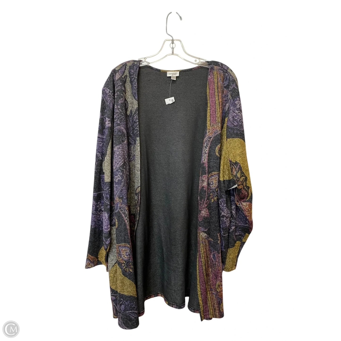 Cardigan By Avenue In Multi-colored, Size: 26