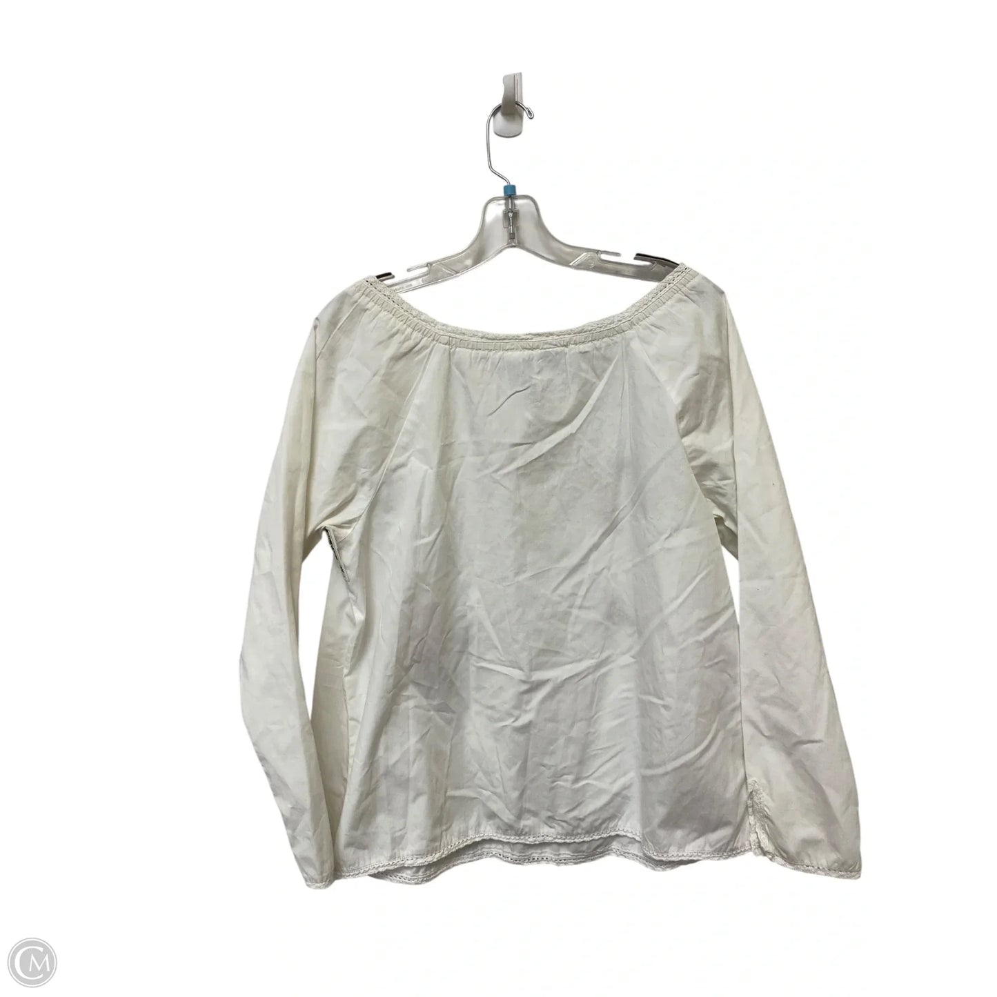 Maternity Top Long Sleeve By Duo, Size: M