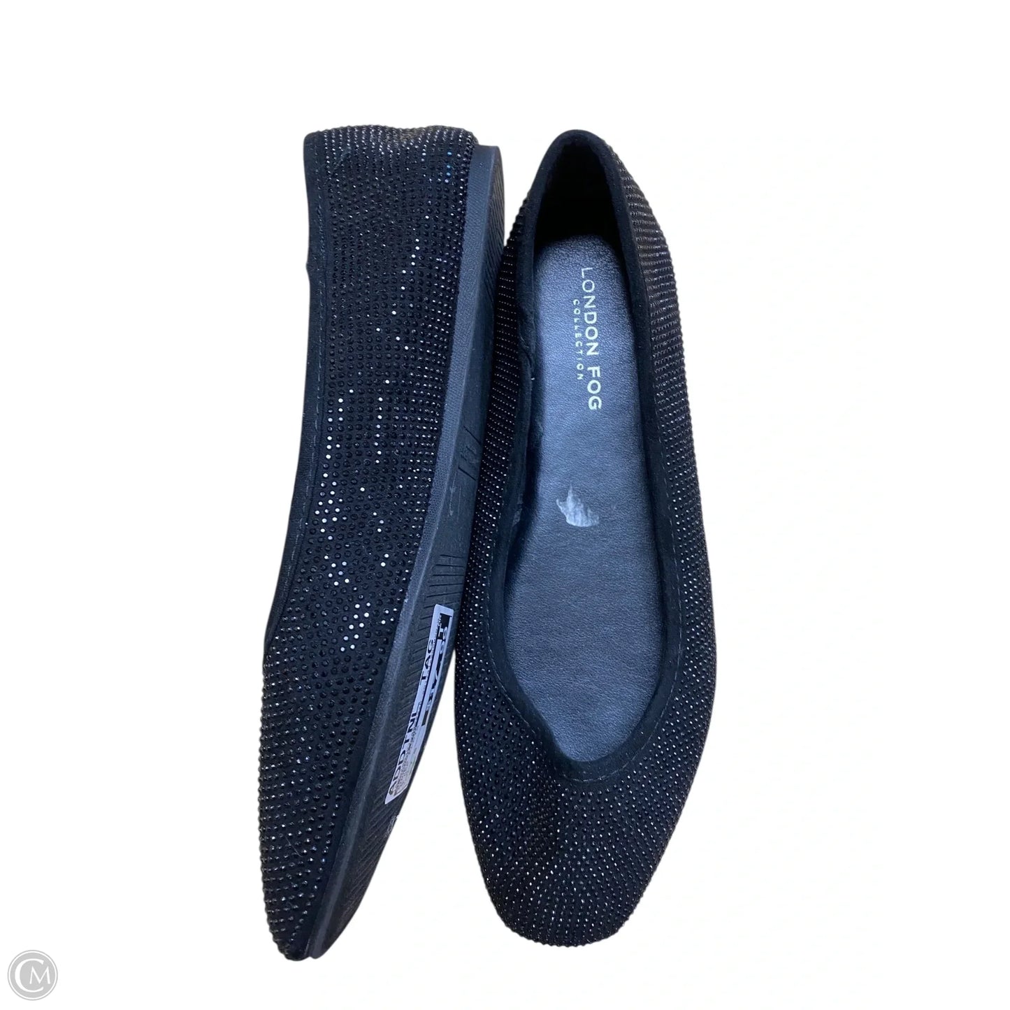 Shoes Flats By London Fog In Black, Size: 7.5